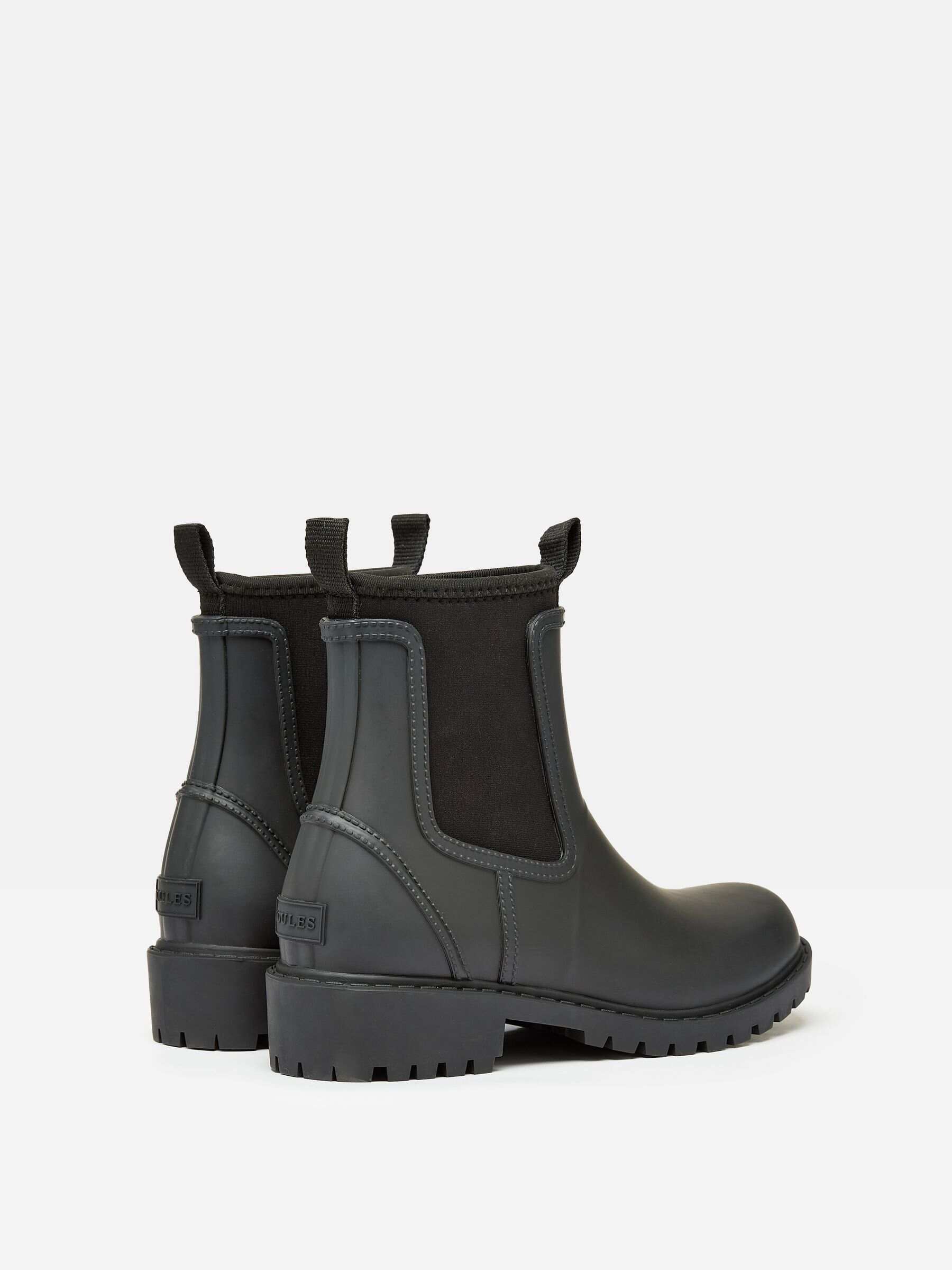Oakfield Chocolate Brown Short Neoprene-Lined Ankle Wellies