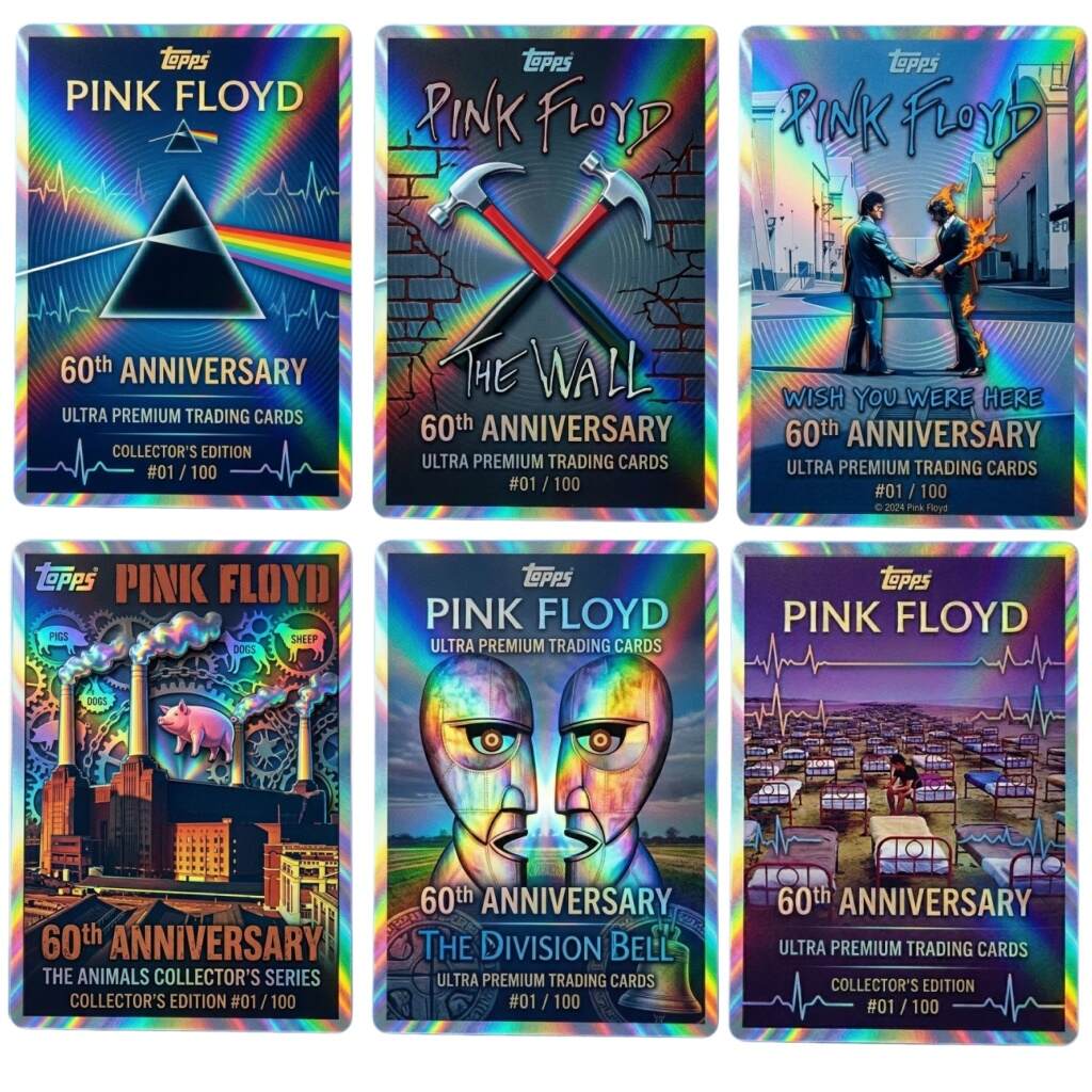 🌟 Topps × Pink Floyd: 60th Anniversary Ultra Premium Trading Card Collection