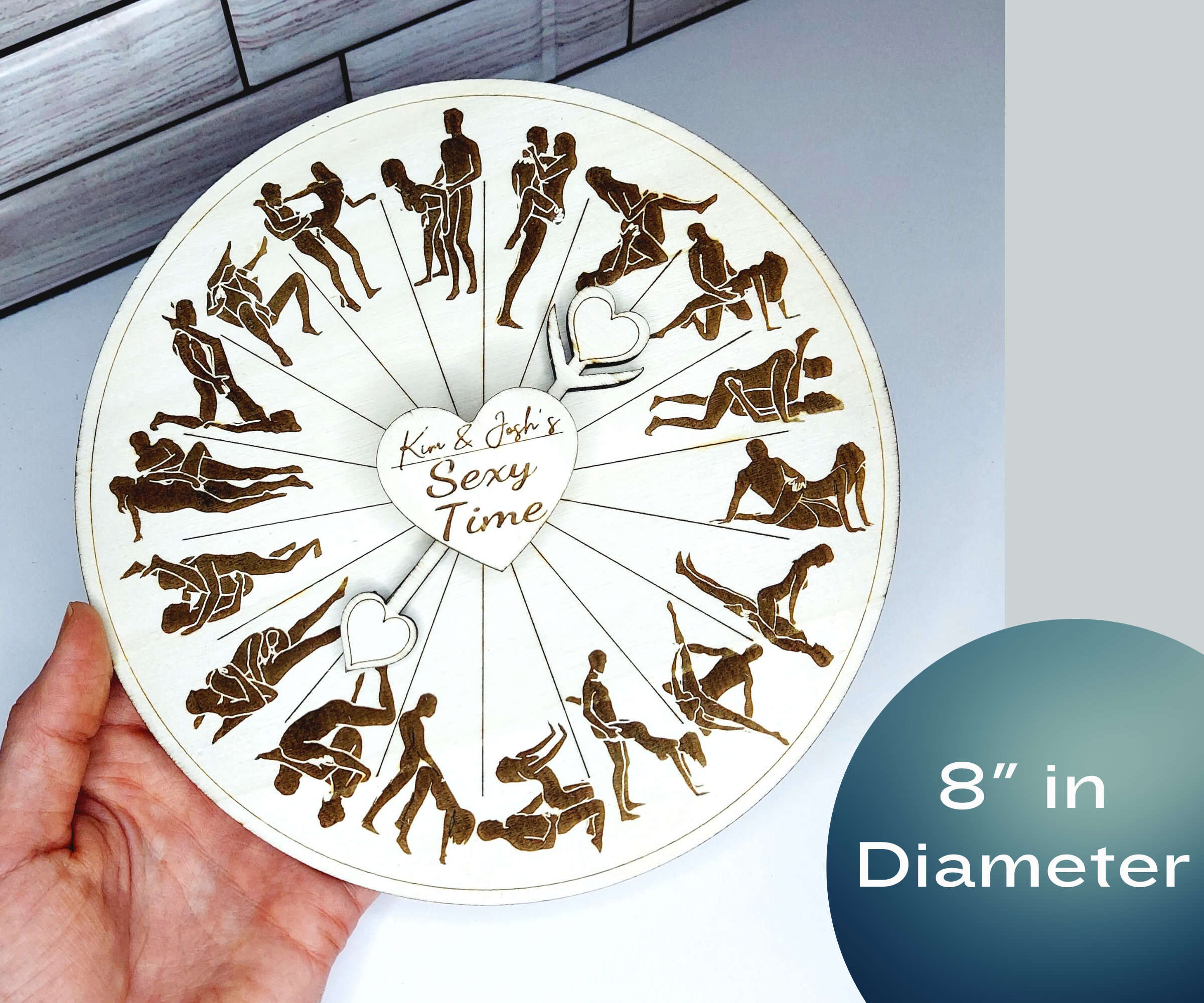 Personalized Sex Position Spinner