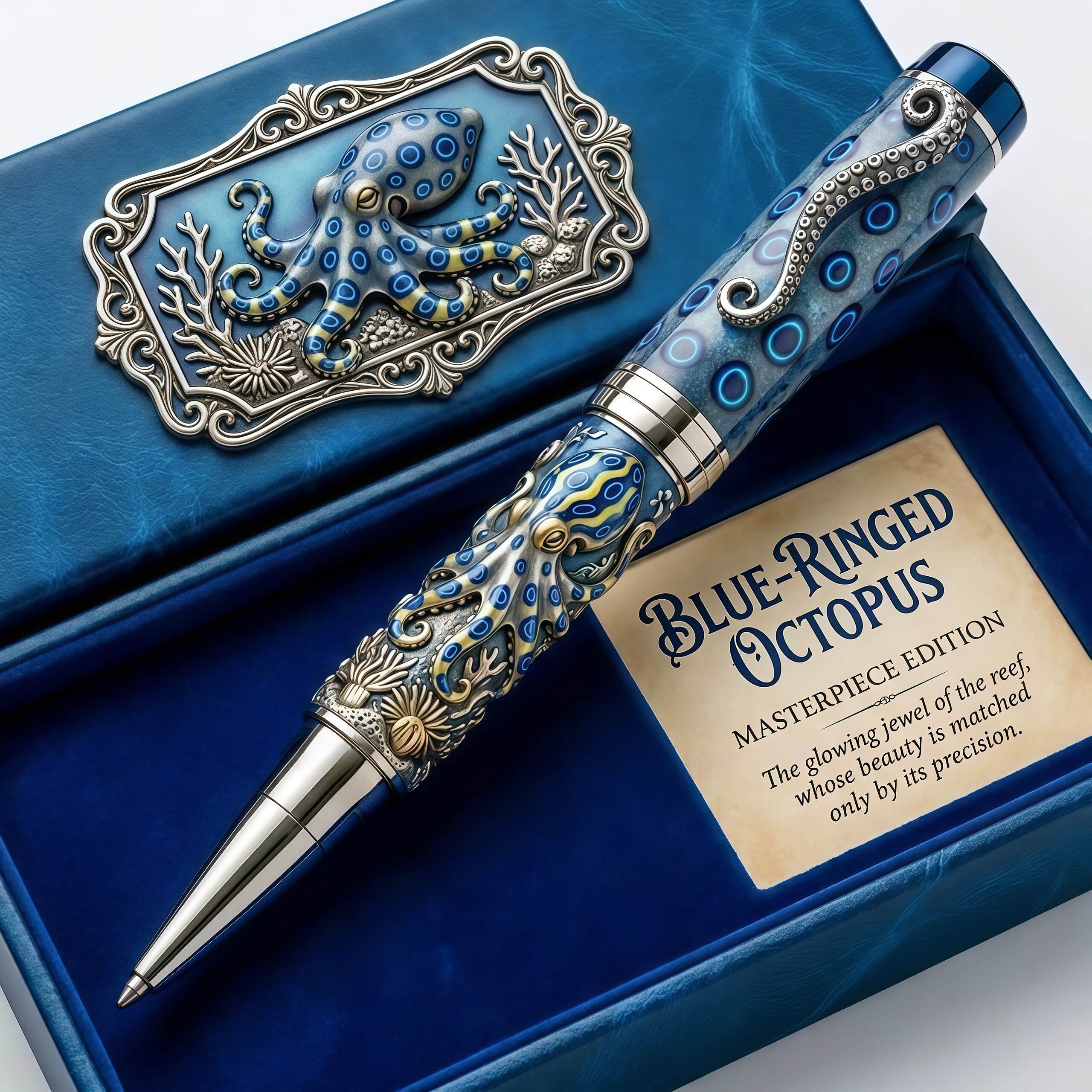 Blue-Ringed Octopus Masterpiece Pen