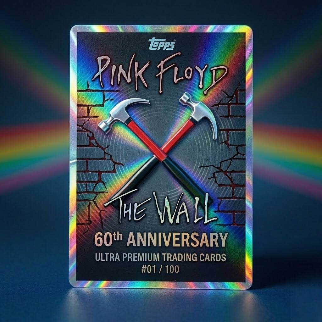 🌟 Topps × Pink Floyd: 60th Anniversary Ultra Premium Trading Card Collection