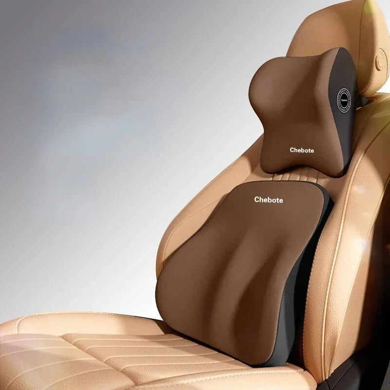 Ergonomic Car Neck & Back Cushion Set