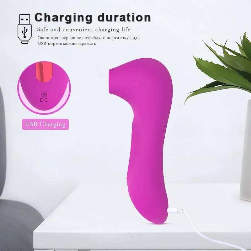 Sucking Vibrator – Clit, G-Spot & Nipple Stimulator