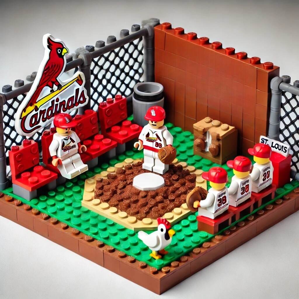 Baseball Bullpen Building Blocks