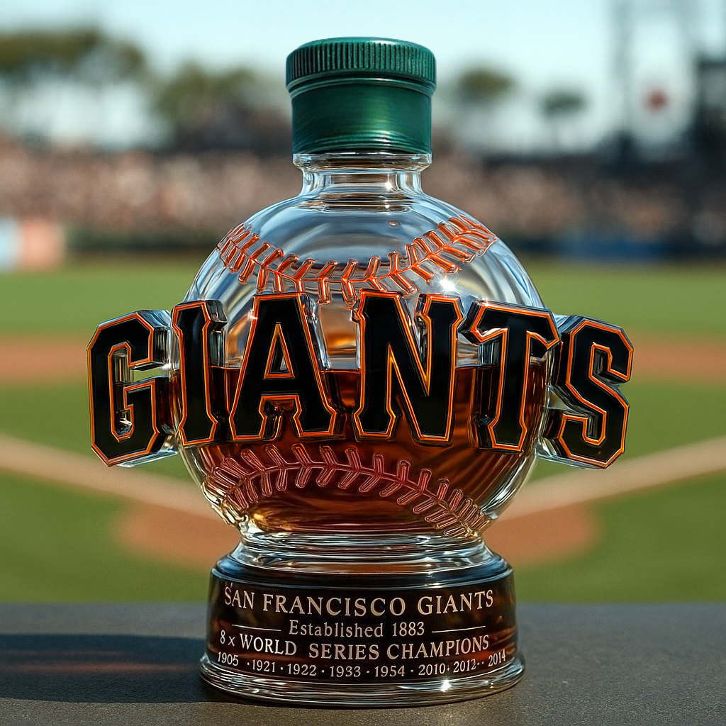 San Francisco Giants Limited Edition Whiskey Bottle