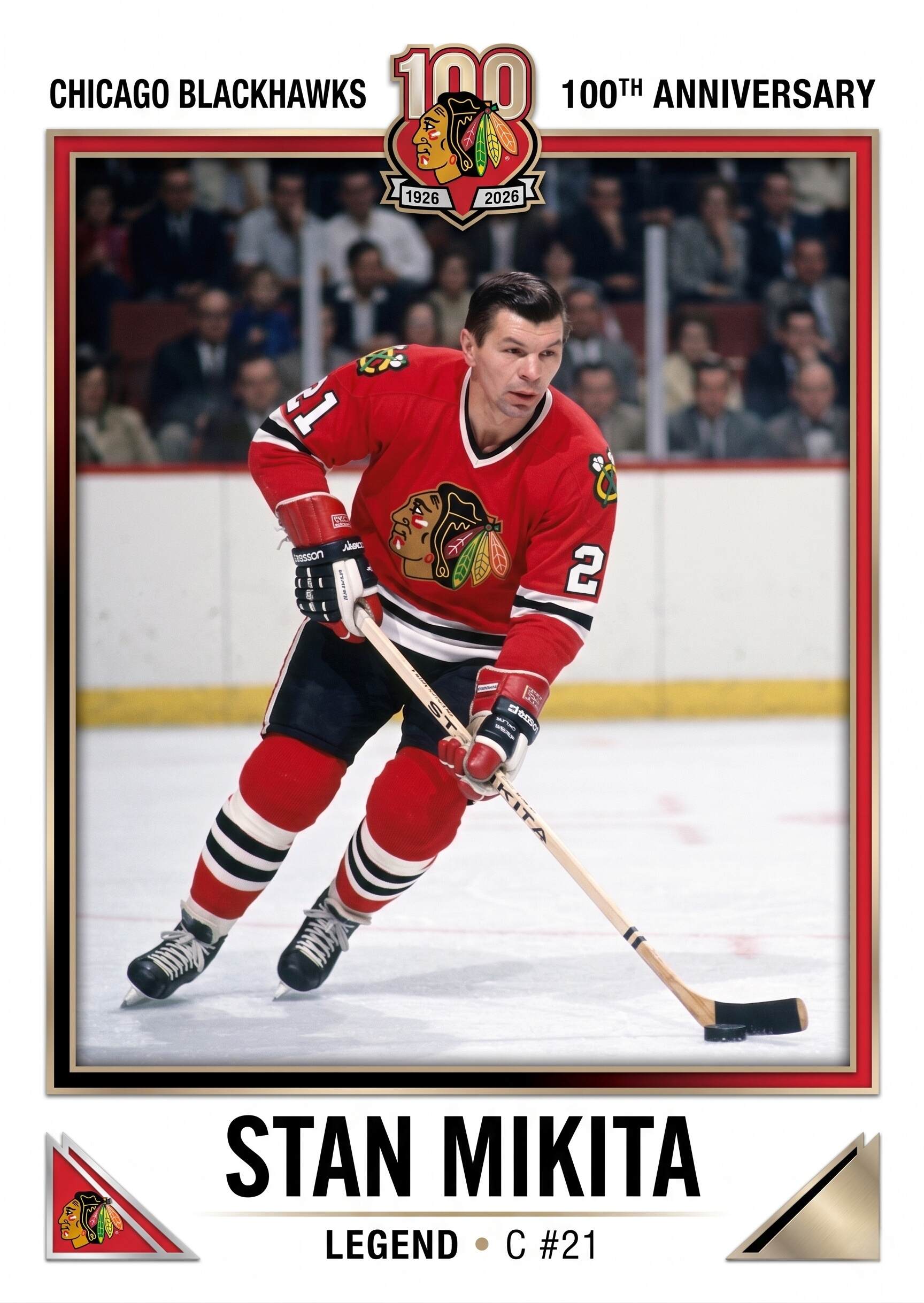 2026 Chicago Blackhawks 100th Anniversary Legacy Collection Hobby Box