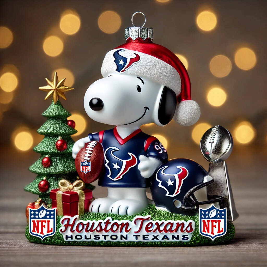 Football Team Christmas Ornaments
