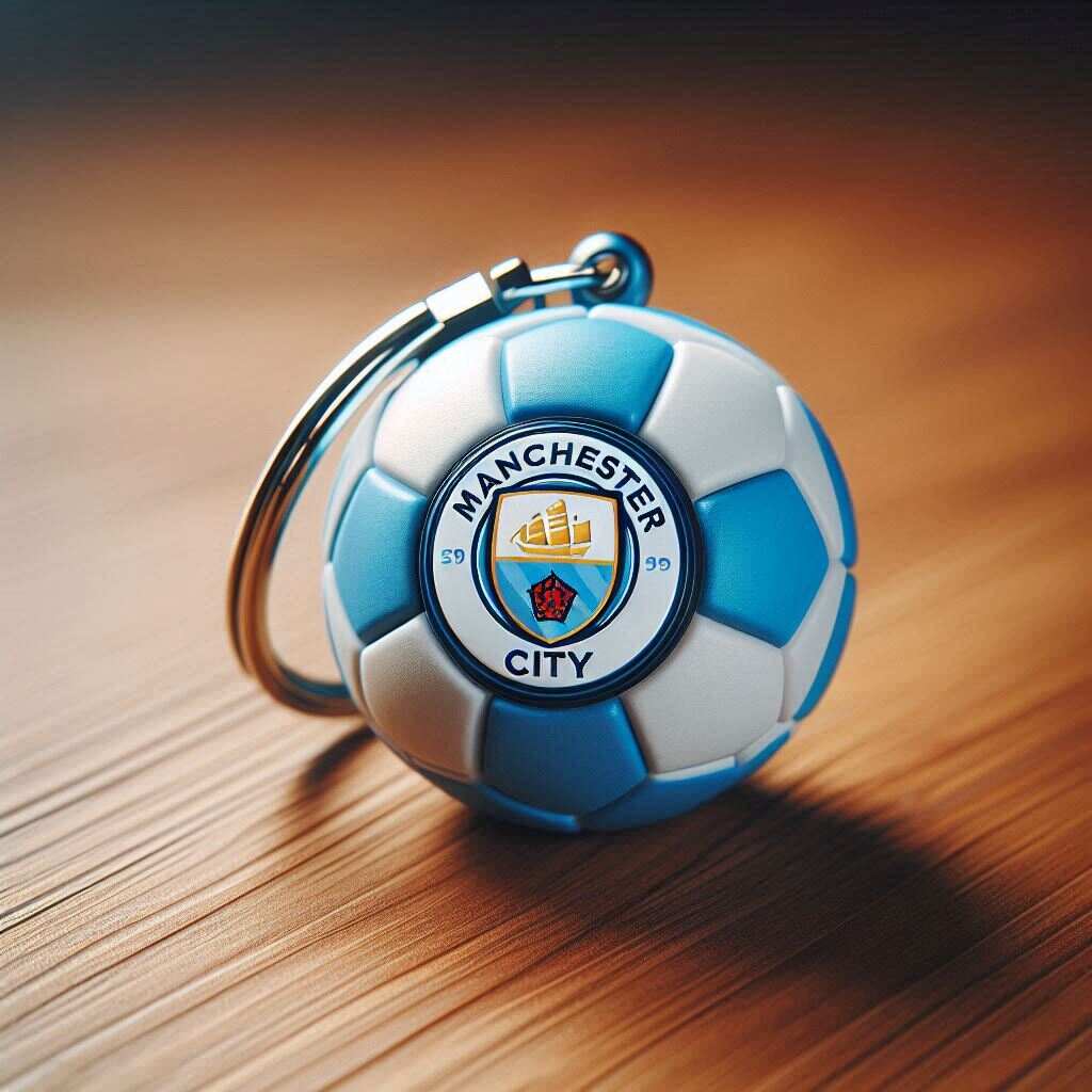 Premier League Football keychain