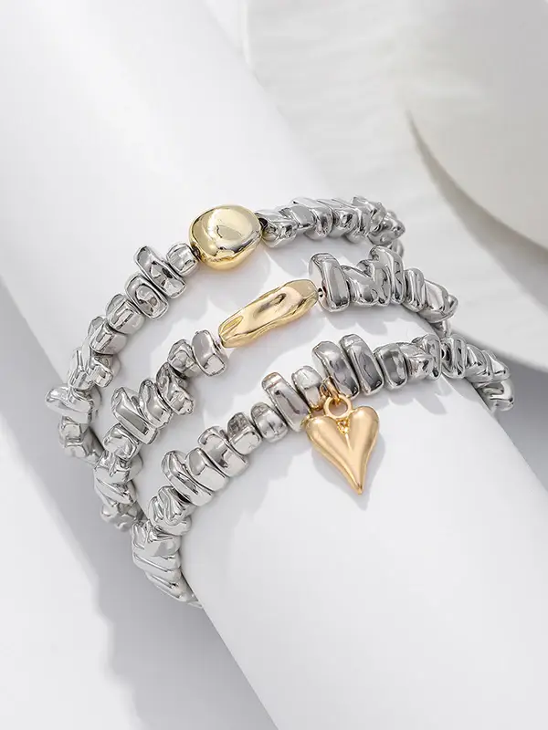 3 Pcs Geometric Bracelet Accessories