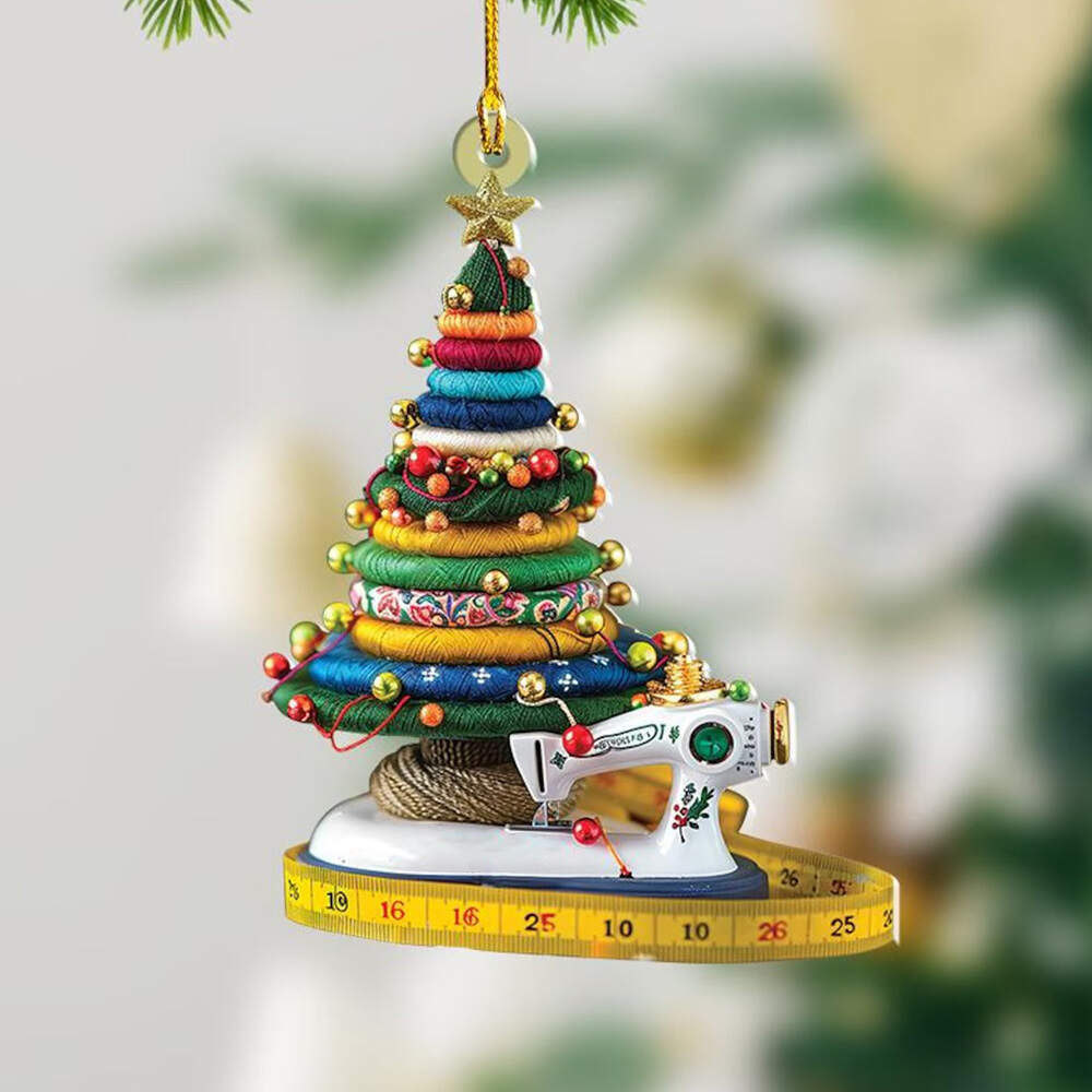 Sewing Lover’s Christmas Ornament