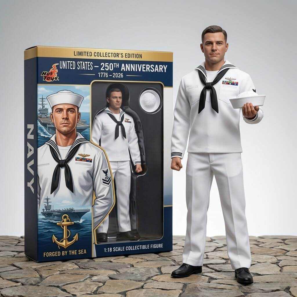 United States 250th Anniversary Hot Toys Figure