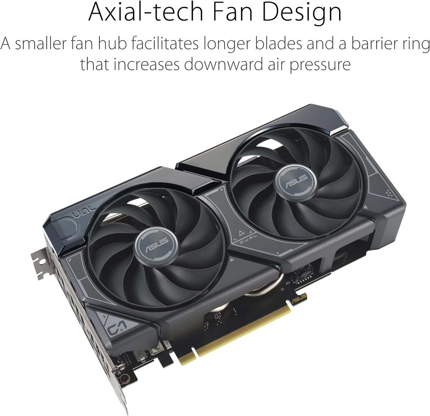 ASUS ROG Strix GeForce RTX™ 4060 OC Edition Gaming Graphics Card (PCIe 4.0, 8GB GDDR6, DLSS 3, HDMI 2.1a, DisplayPort 1.4a, Axial-tech Fan Design, Aura Sync, 0dB Technology)