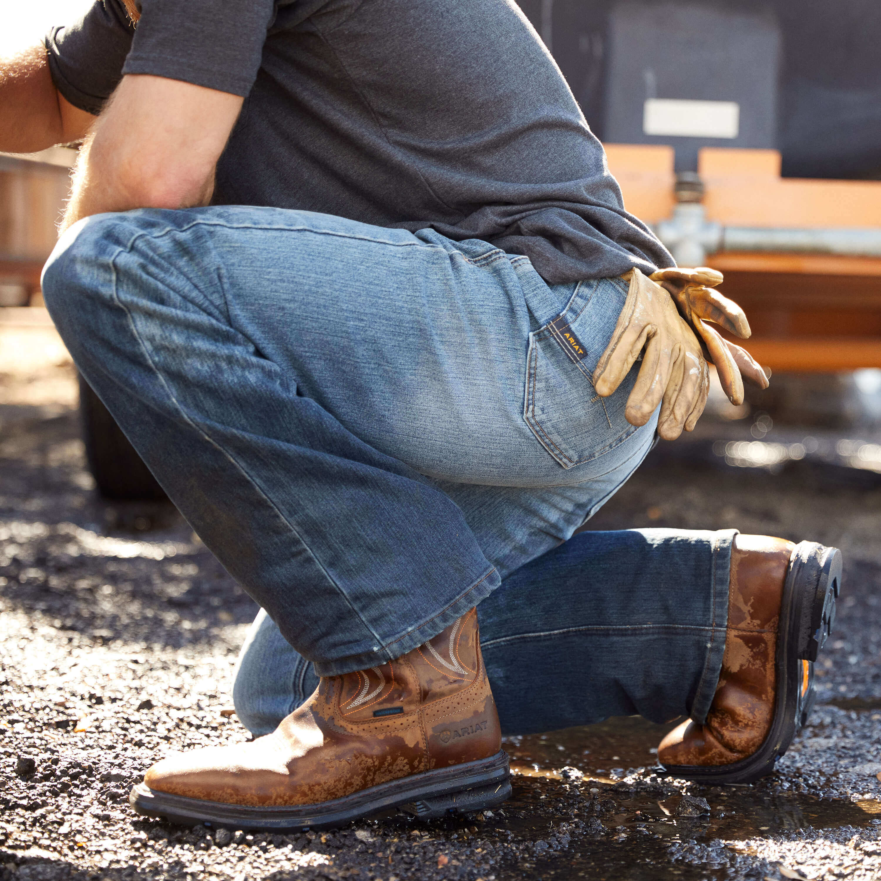 Sierra Shock Shield Waterproof Work Boot