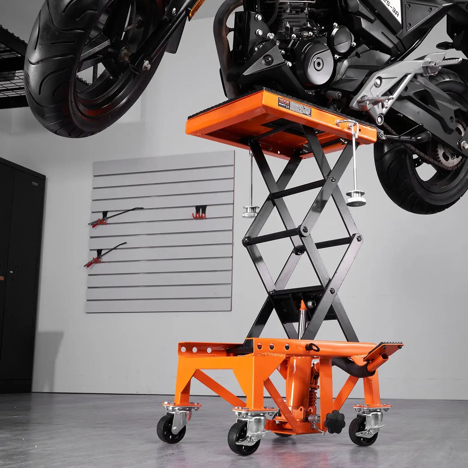 Hydraulic Motorcycle Lift Table - 350 LBS Capacity