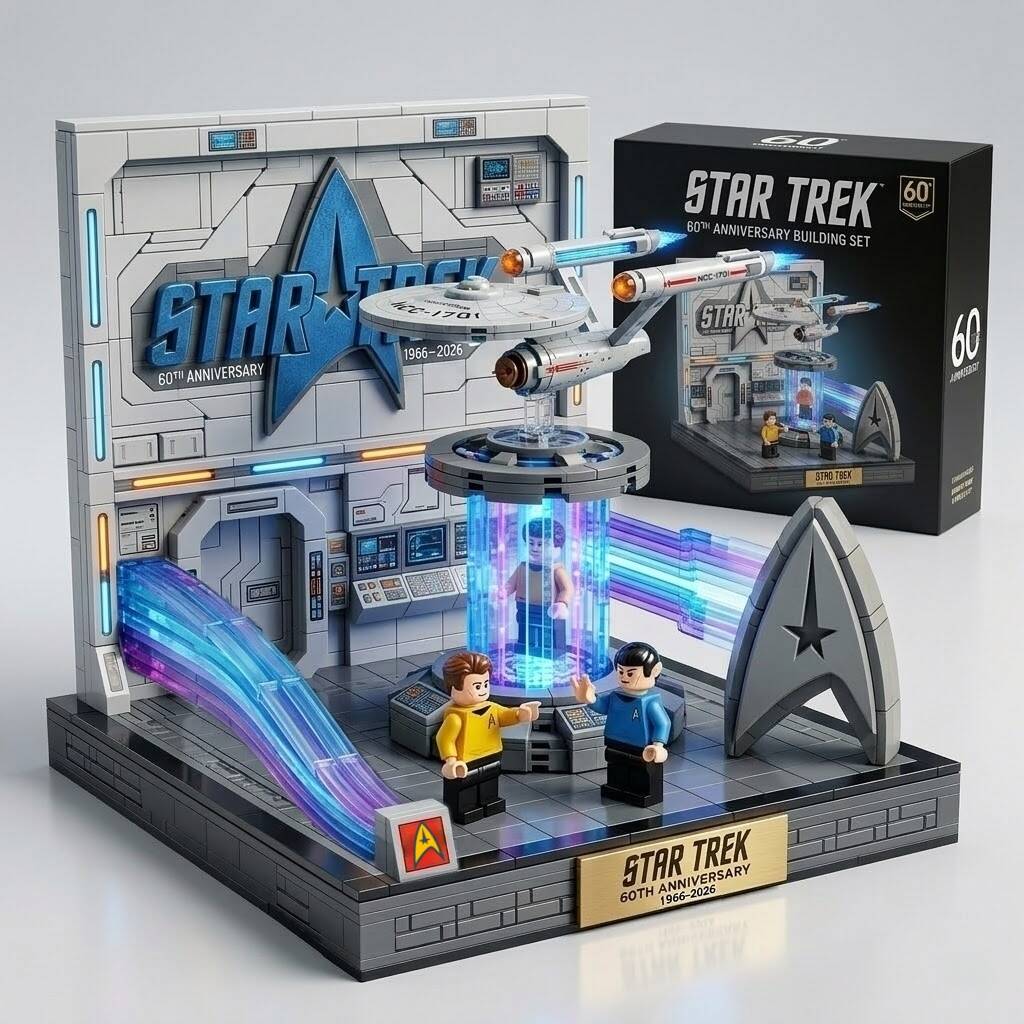 Star Trek 60th AnniversaryCollector Brick Edition（1966-2026）
