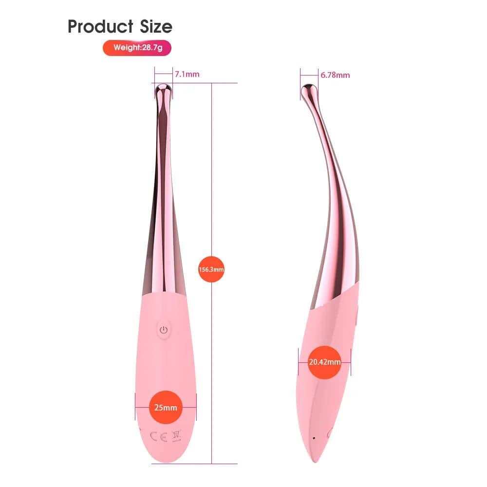 Powerful High-Frequency G Spot Vibrator: Nipple & Clitoris Stimulator