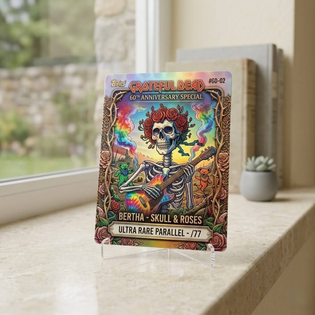 🎶Greatful Dead 60th Anniversary Blind Card