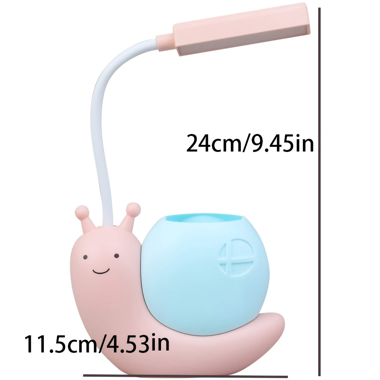 1pc Cartoon Learning LED Eye Protection Desk Lamp For Students Kids Toddlers