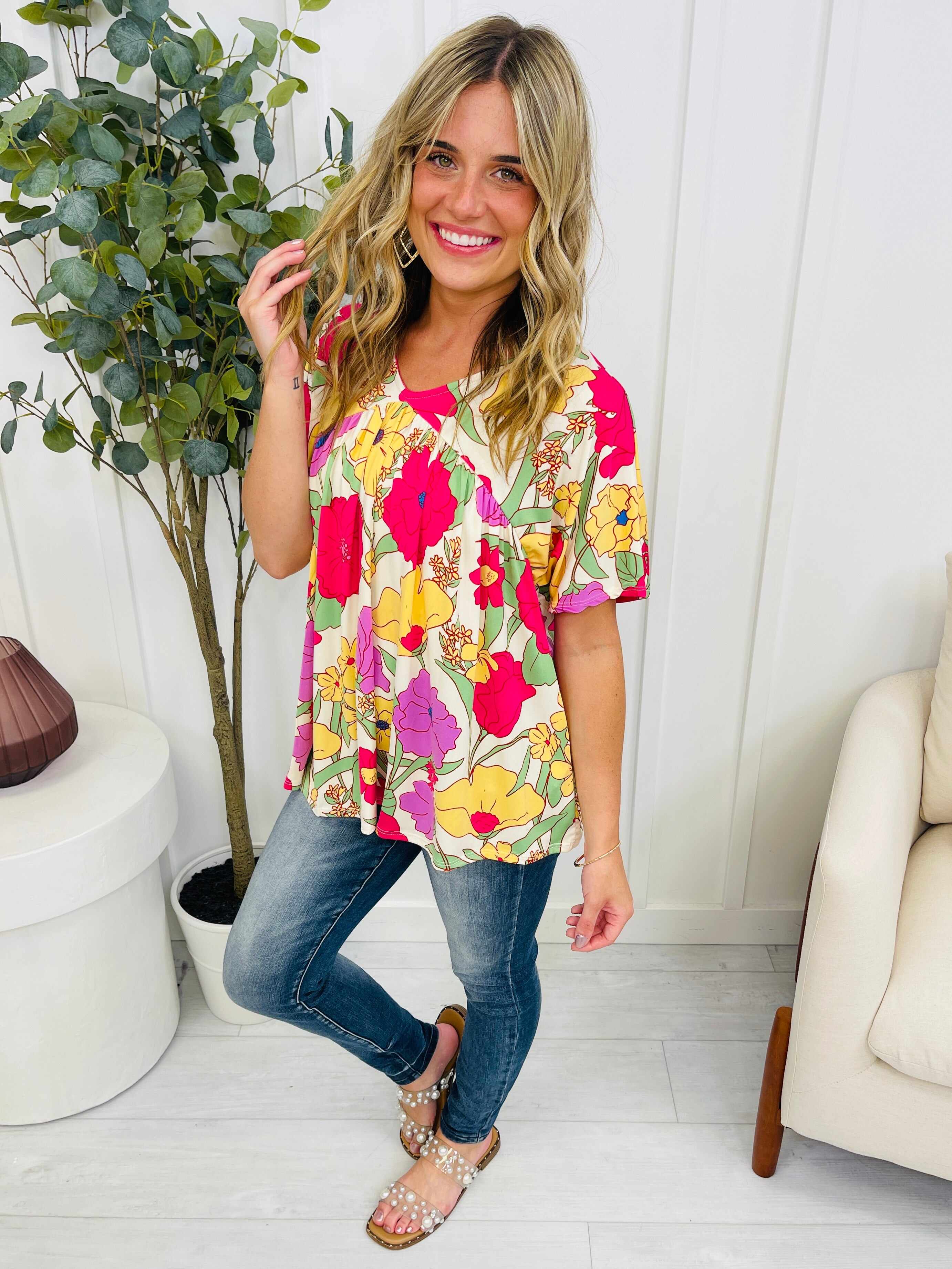 MARKDOWNS! REG/CURVY The Missing Piece Top