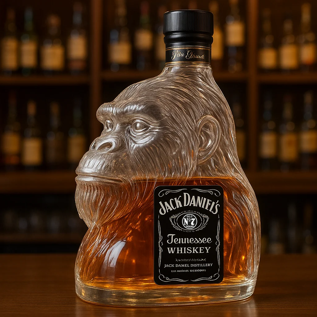 Bigfoot Whiskey Bottle
