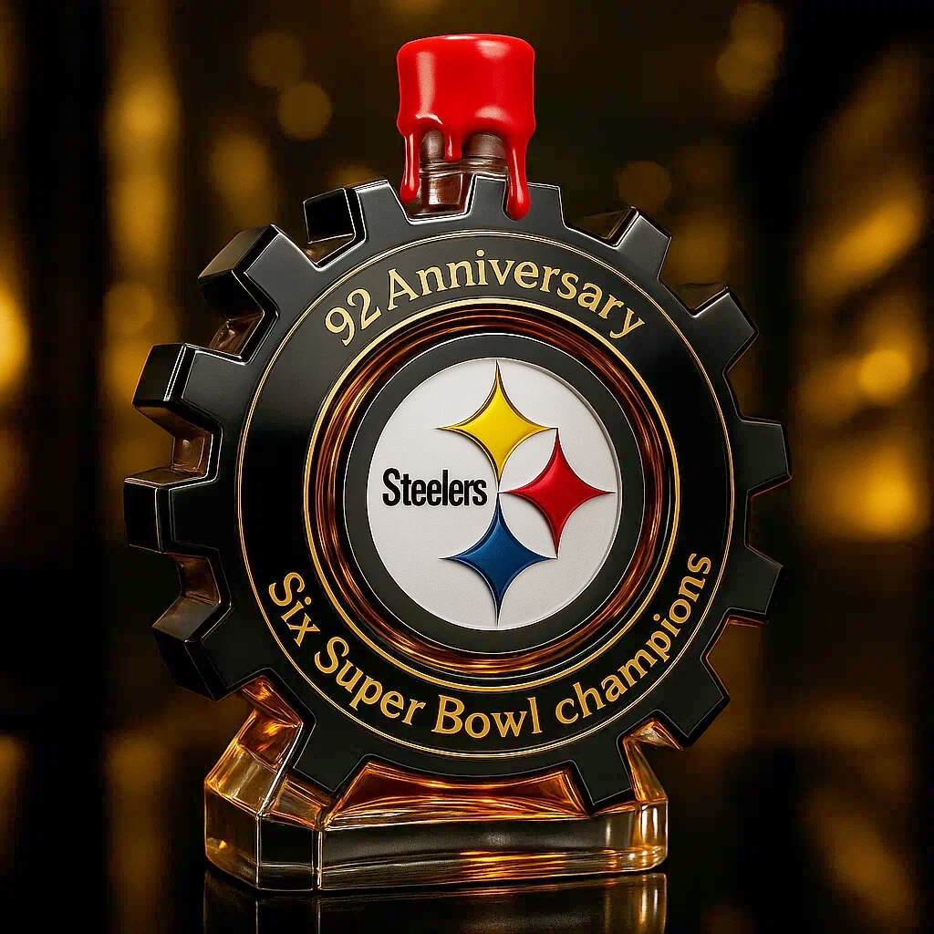 Pittsburgh Steelers Gear Whisky Bottle
