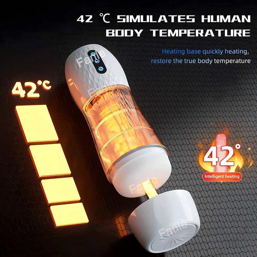 Automatic Sucking Male Masturbator – Heated Vibration Blowjob Machine for Men