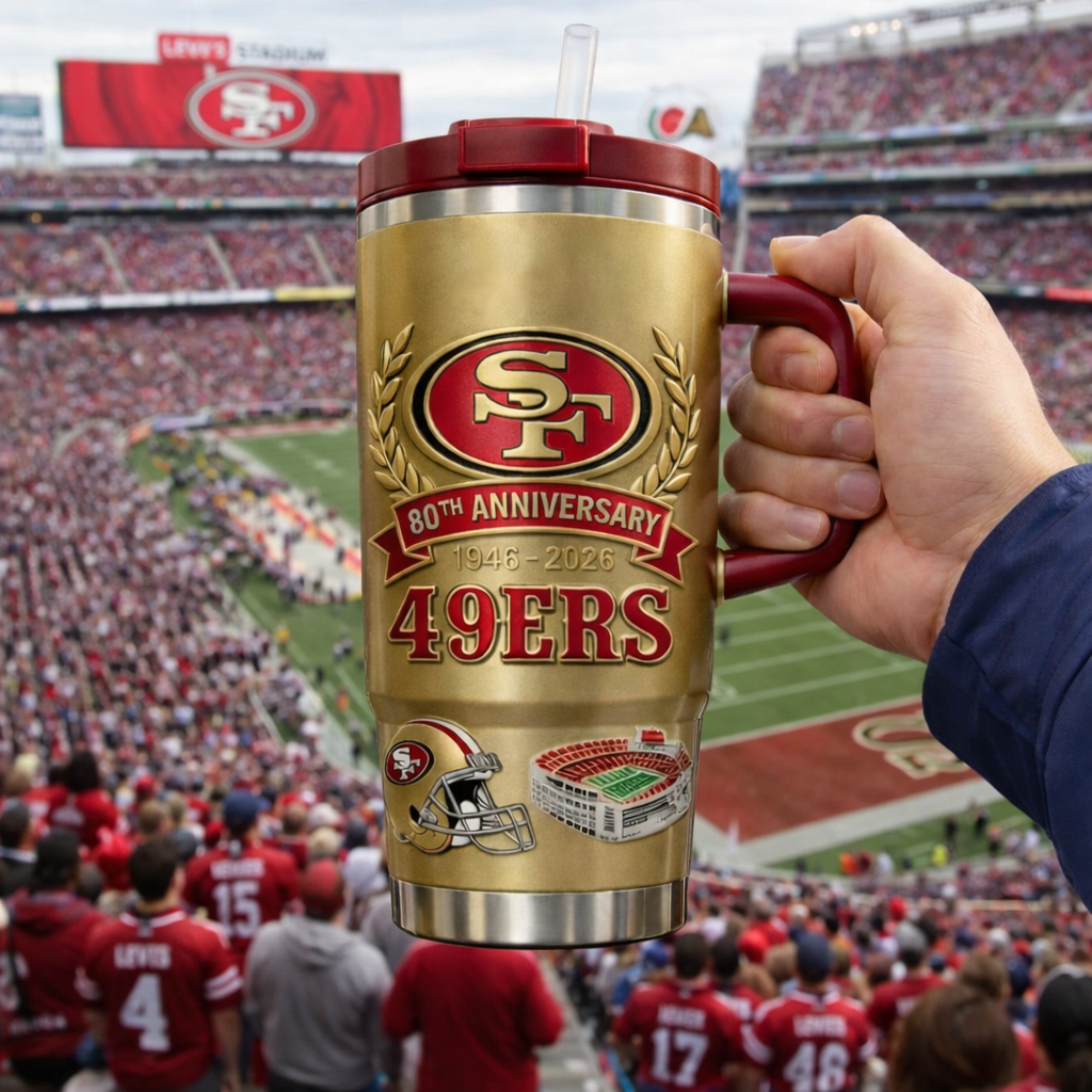 49ERS LIMITED EDITION ANNIVERSARY TUMBLER