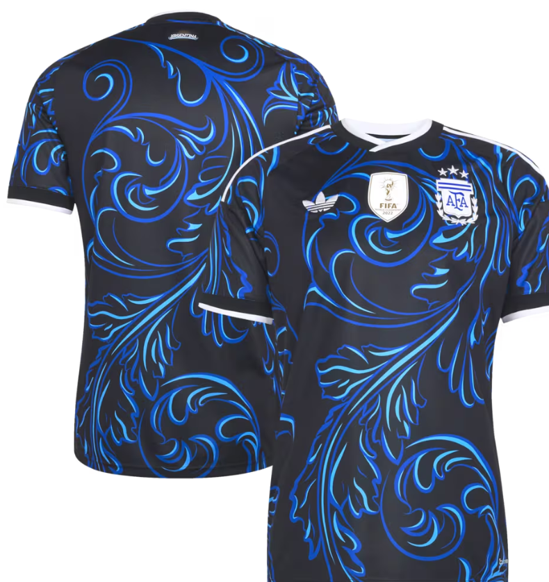 Argentina National Team 2026 Away Replica Jersey - Black adidas