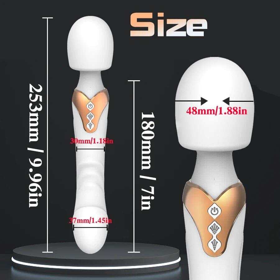 Powerful Wand Vibrator for Women – 10 Modes Clitoral & G-Spot