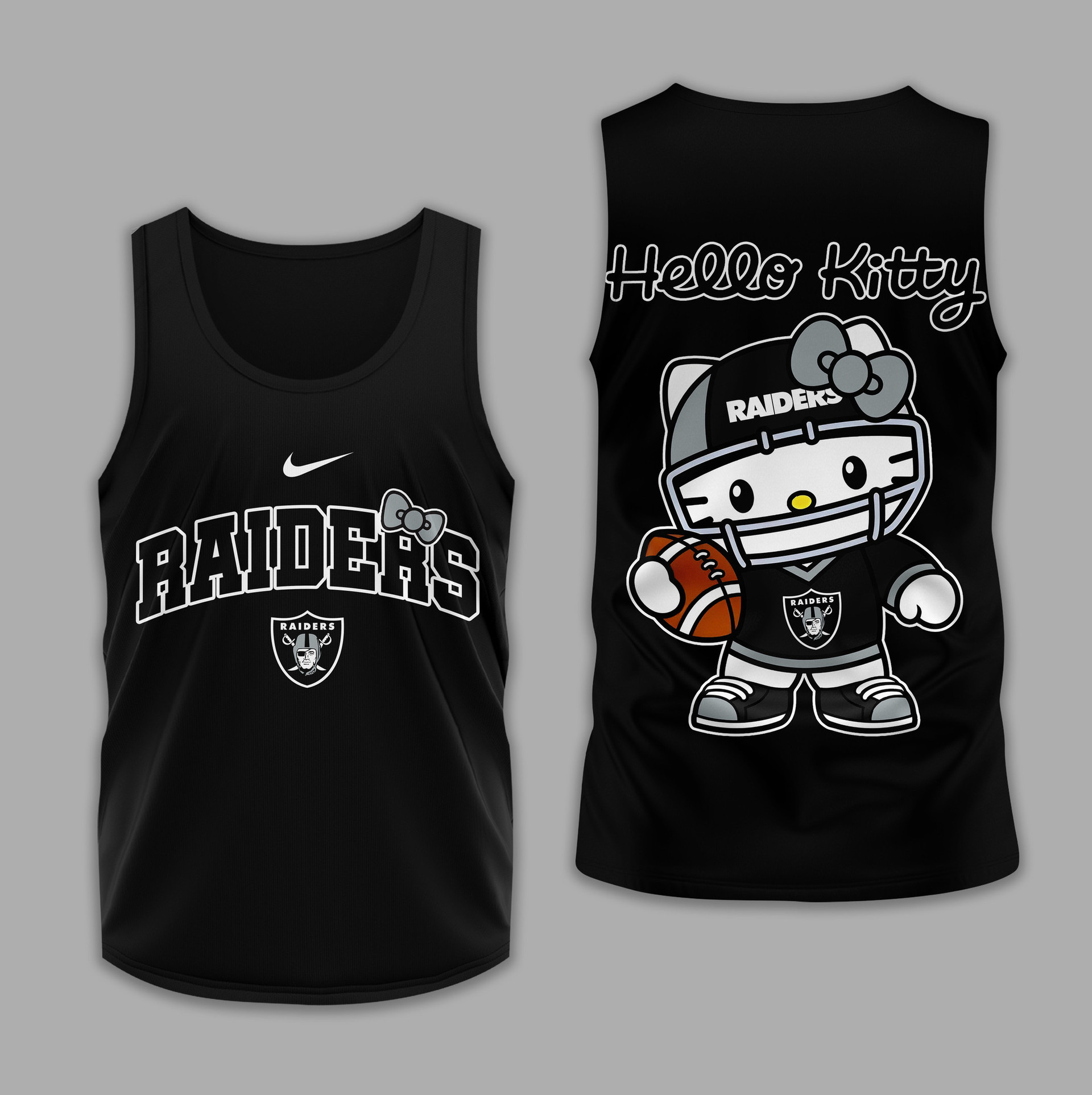 Las Vegas Raiders | Premium NFL Hello Kitty Women's Shirt TD