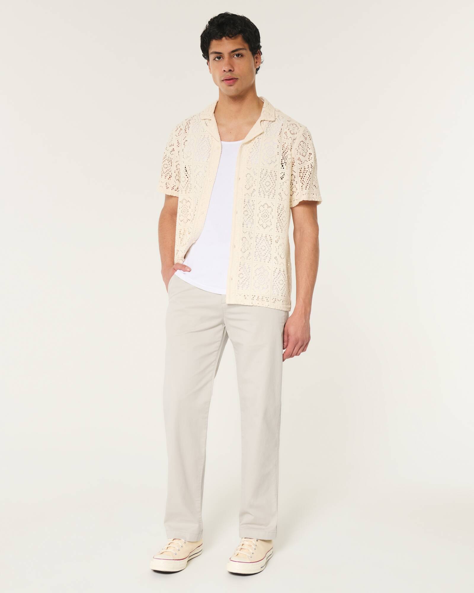 Straight Chino Pants