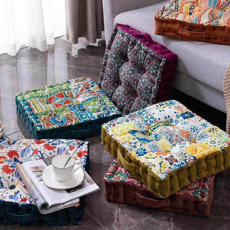 Morocco Style Chair Pad Floor Pillows