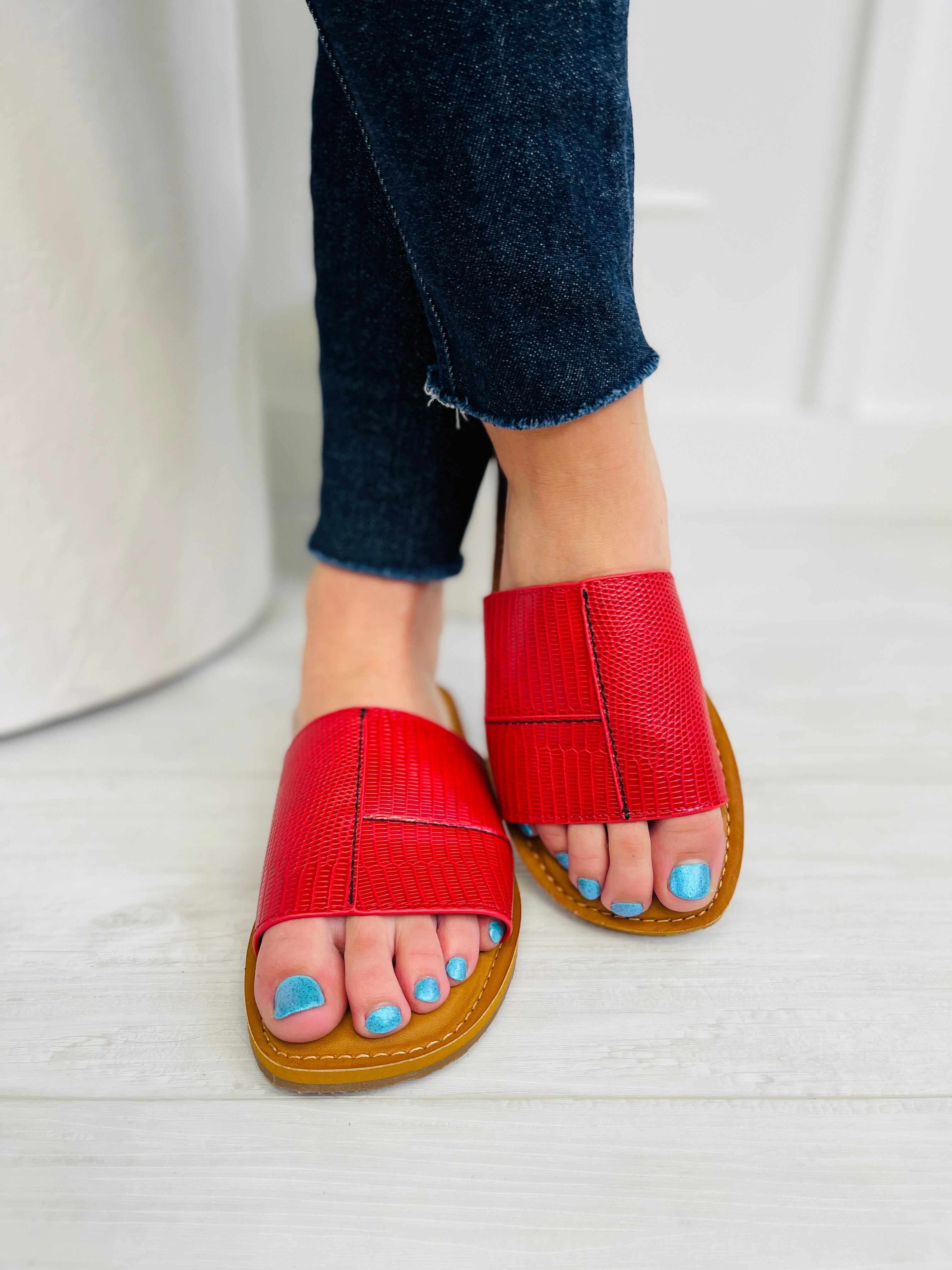 Sync Up Sandals- Multiple Colors!