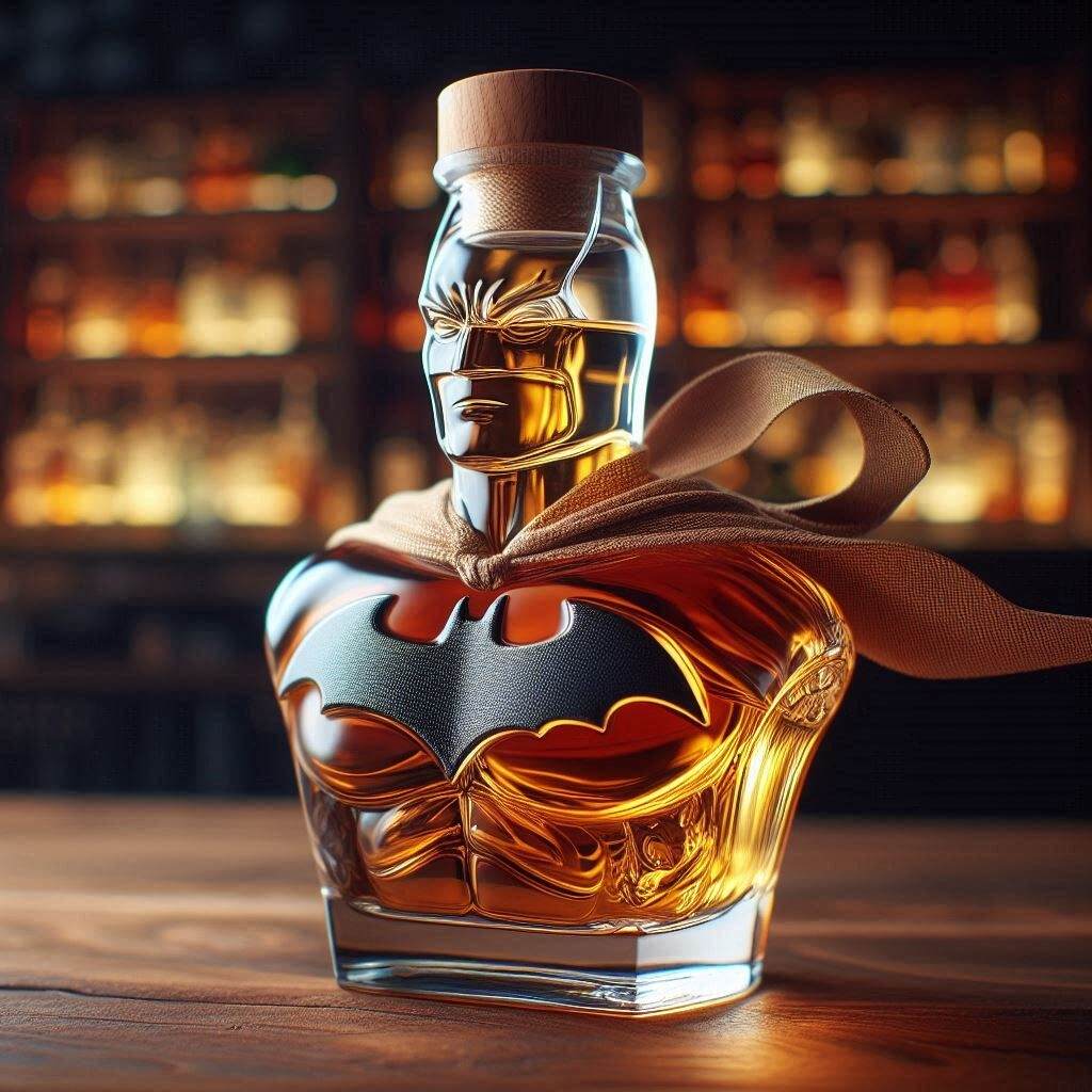 Batman Whiskey Bottle