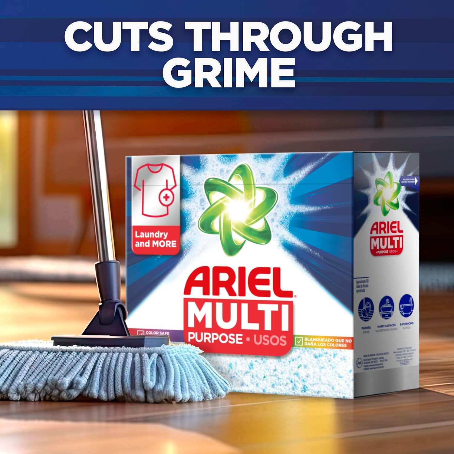 Ariel Laundry Detergent Powder, Original Scent, 95 Loads, 120 oz