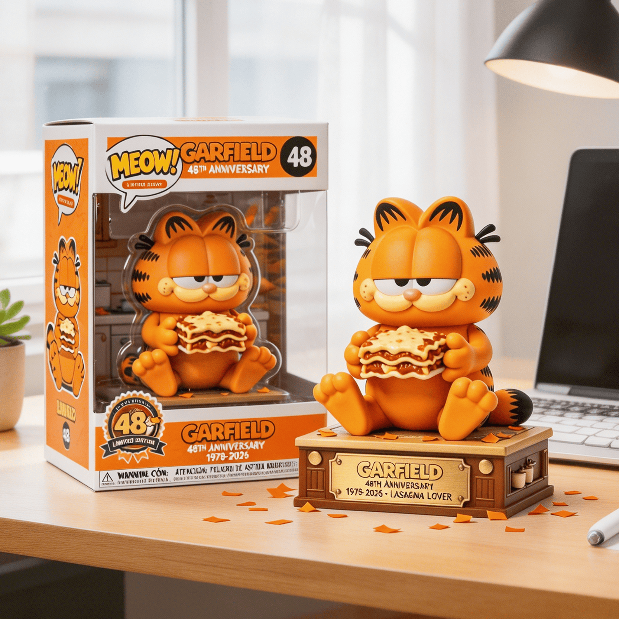 🐱LIMITED EDITION Garfield 48th Anniversary Lasagna Funko Pop! 🍝