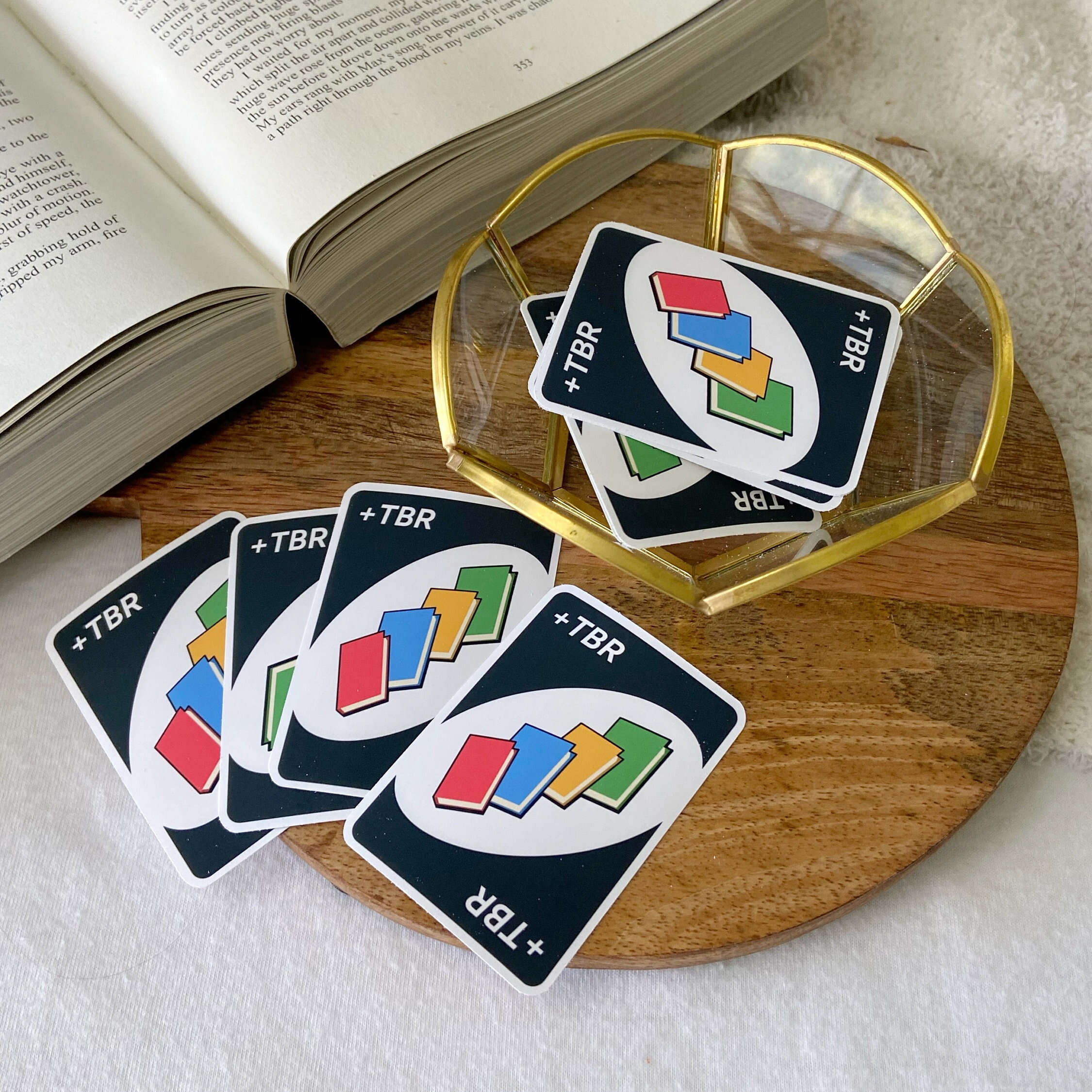 Uno Add to TBR | Neverending TBR  | Kindle Sticker