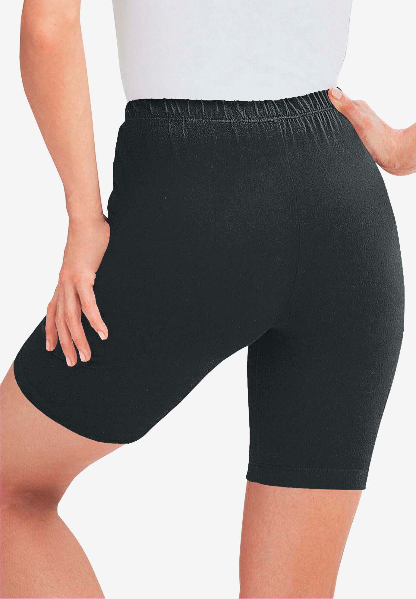 Stretch Cotton Bike Short