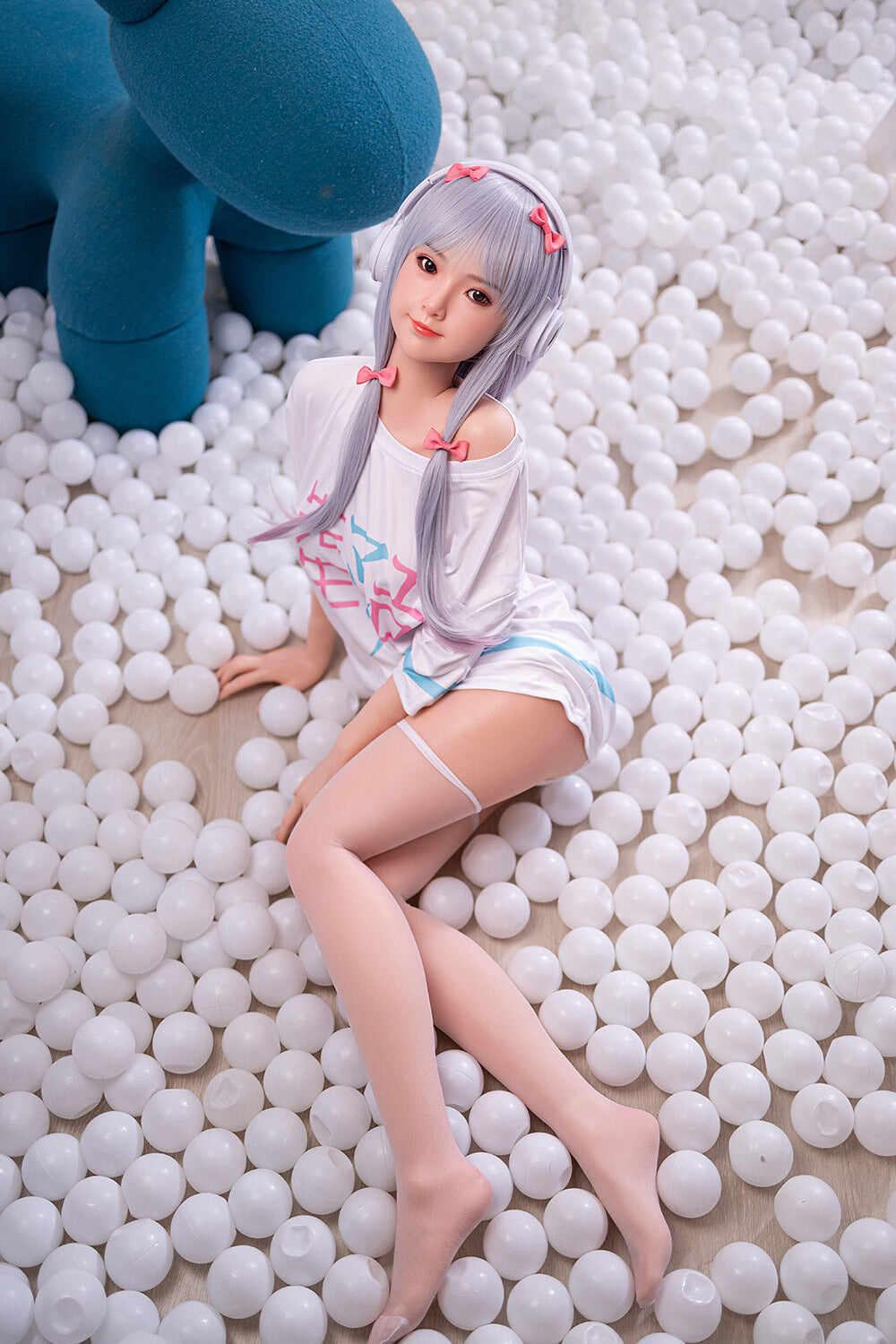 Corrinne 5ft18 / 158cm #30 Head Full Silicone Small Breasts Cute Custom Sex Doll