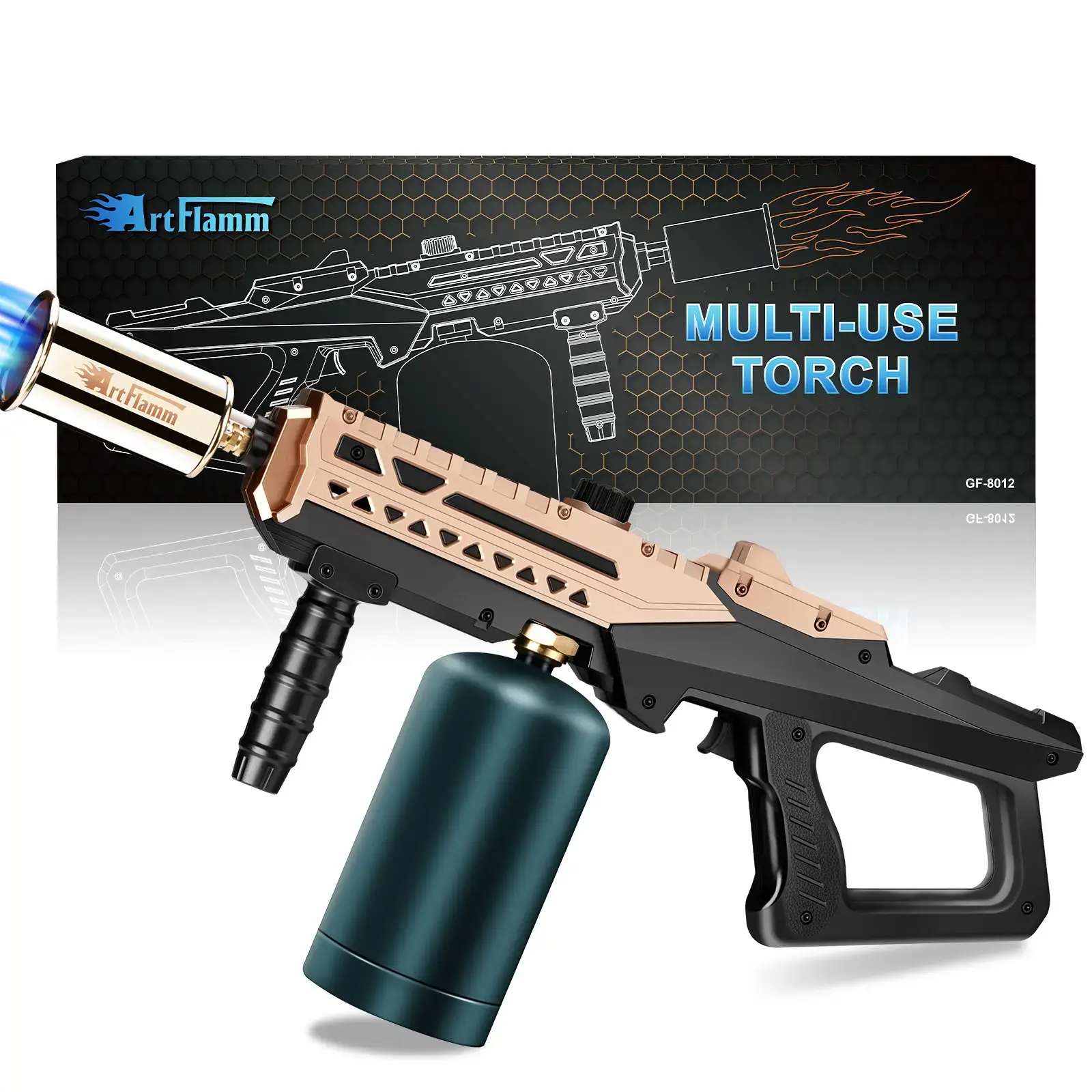 Propane Torch - Adjustable Culinary Cooking Tool