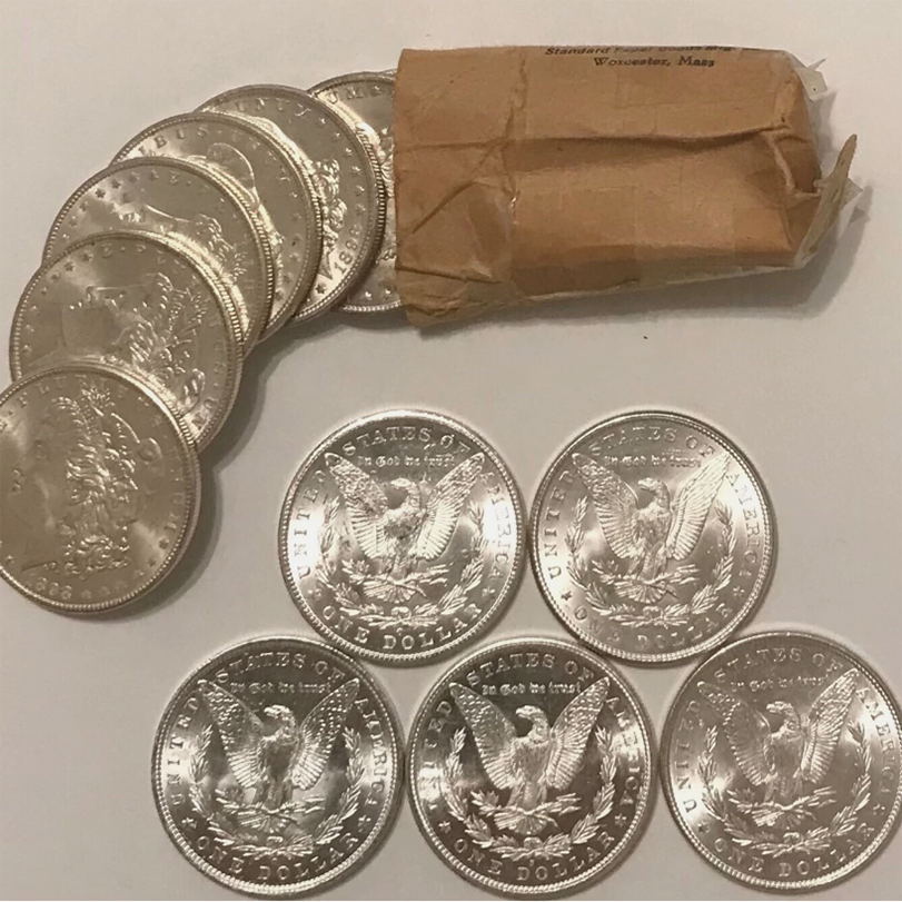 【Complete Set】1879–1904 O Morgan Silver Dollar Set-26PC — MS60💰 Free Shipping & Quality Assurance