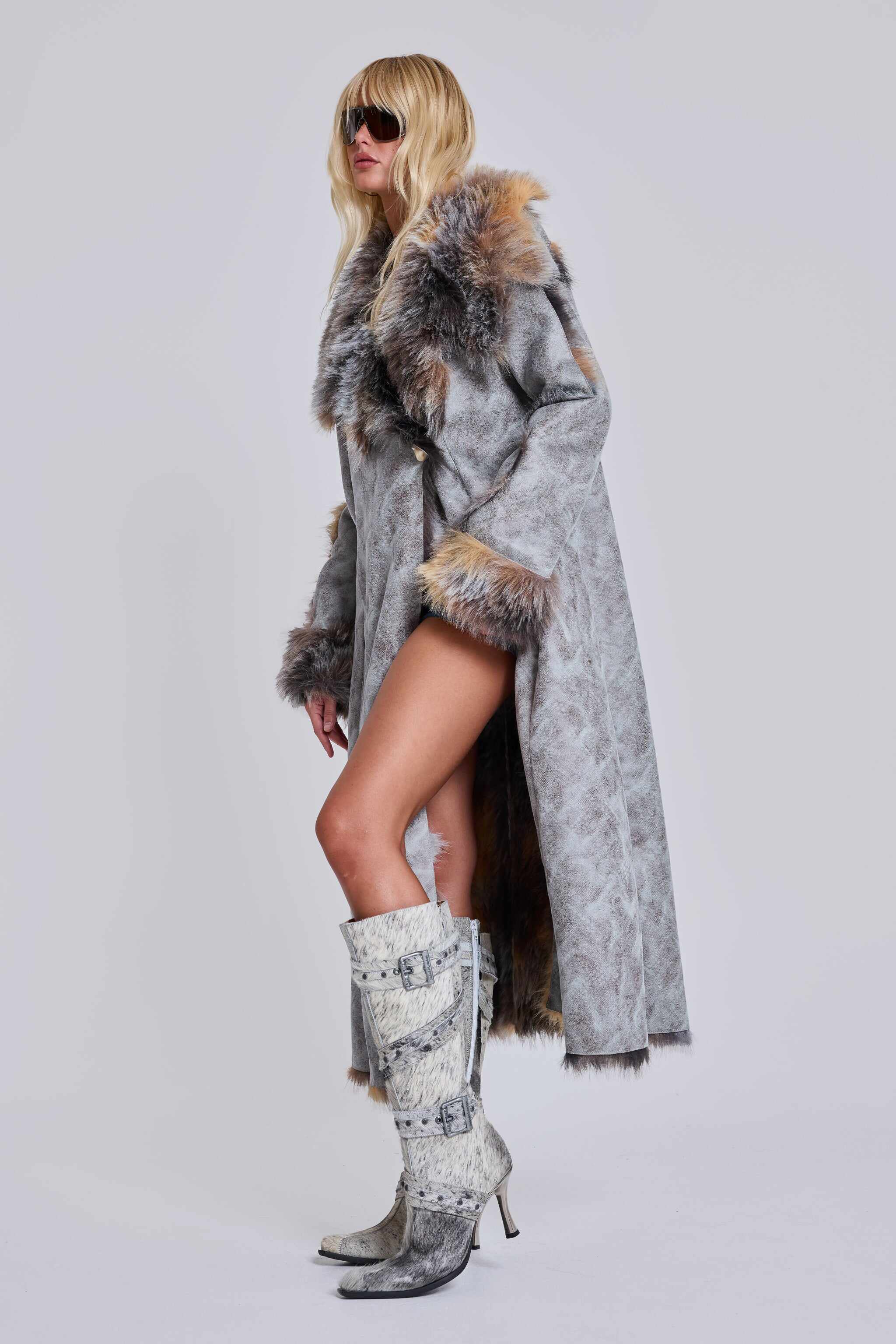 Alpha Faux Shearling Coat