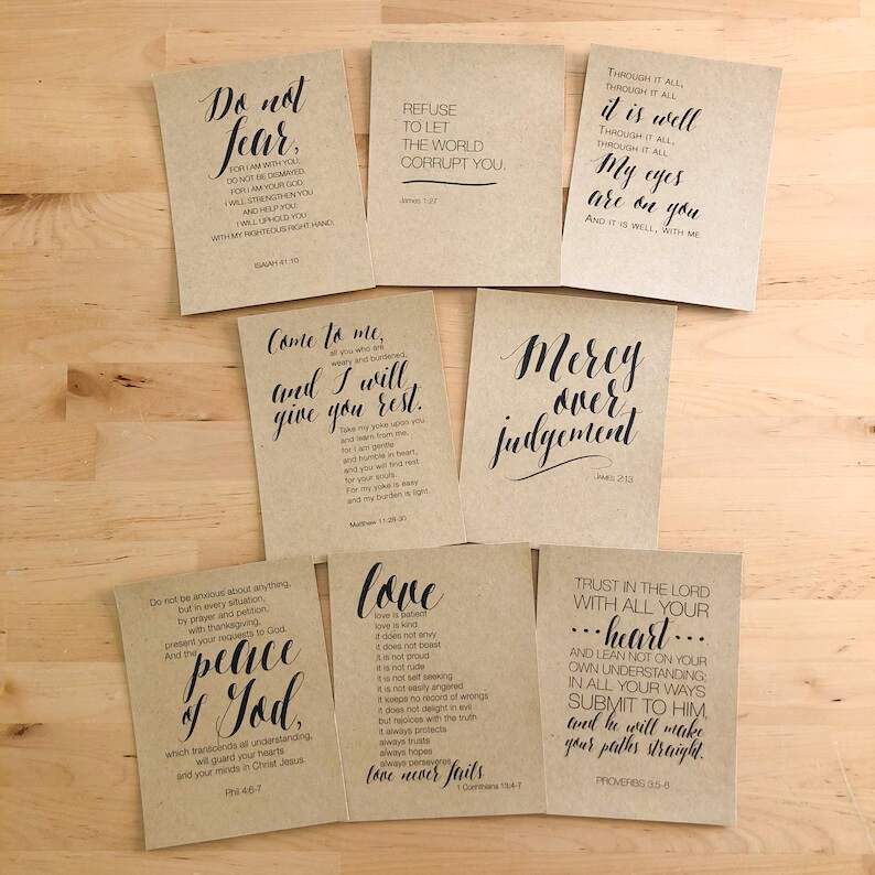 Bible Cards | Inspirational Decorations to Brighten the Soul