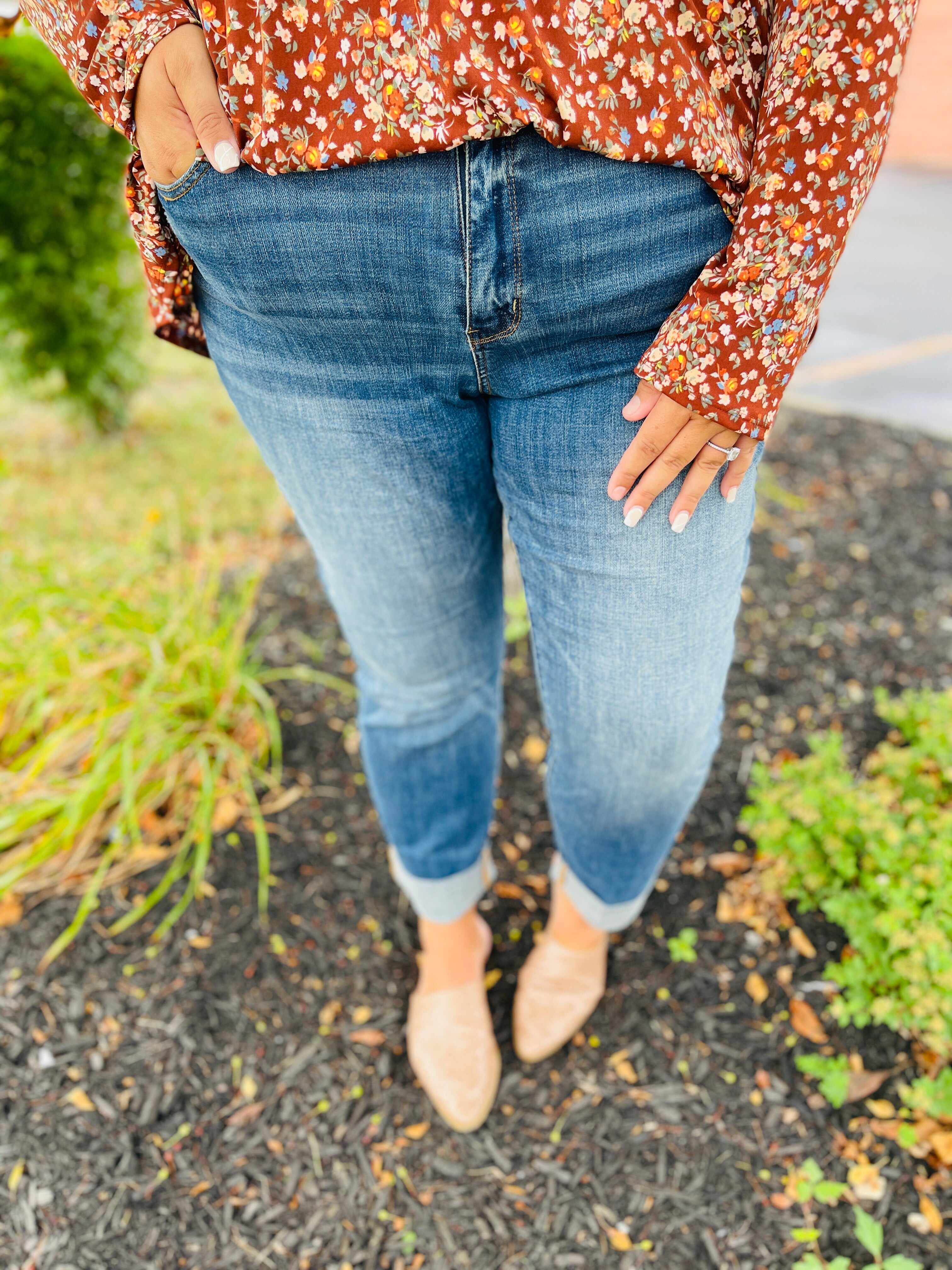 Plus/Reg Nothing Better Boyfriend Jeans