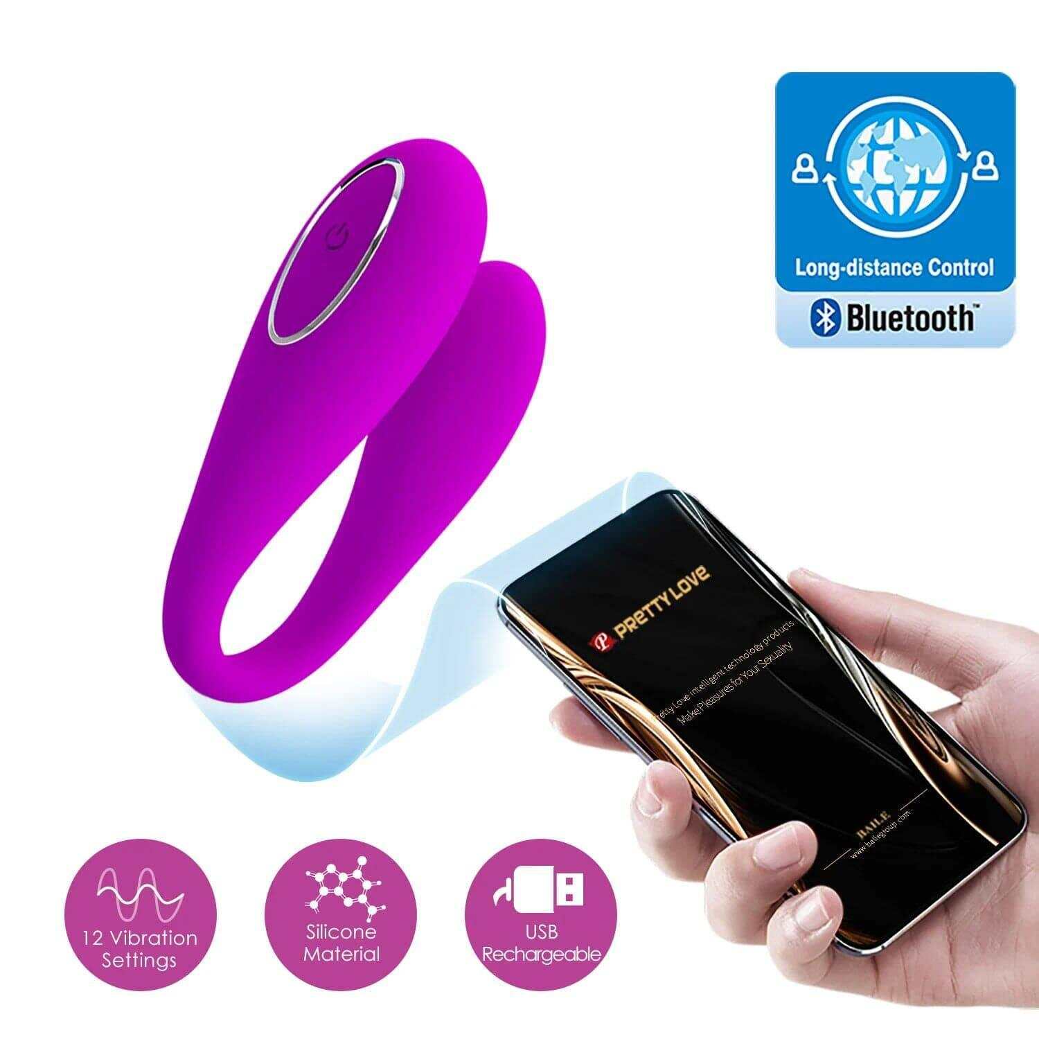 Pretty Love Bluetooth Wireless Vibrator - APP Control for Clitoral & G-Spot