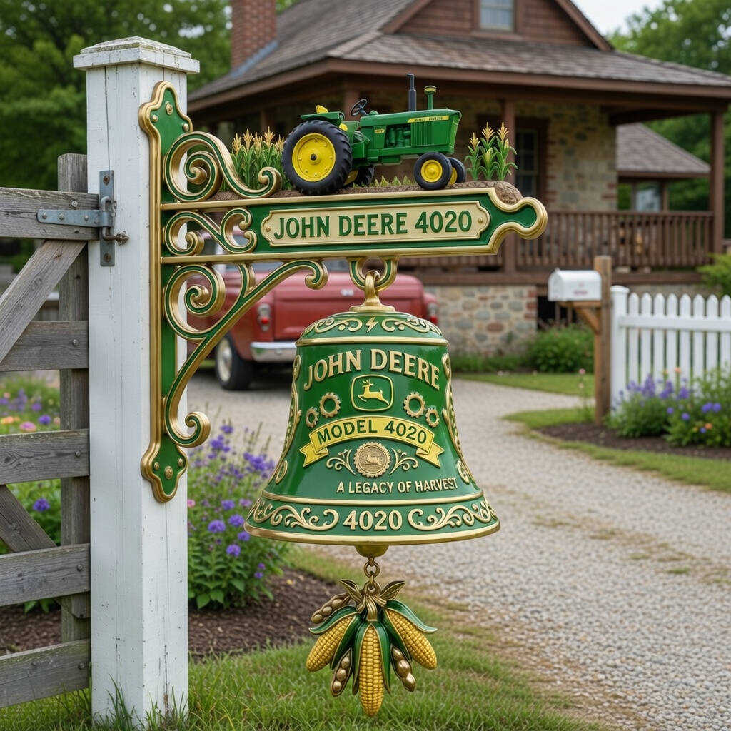John Deere Commemorative Wall Bell