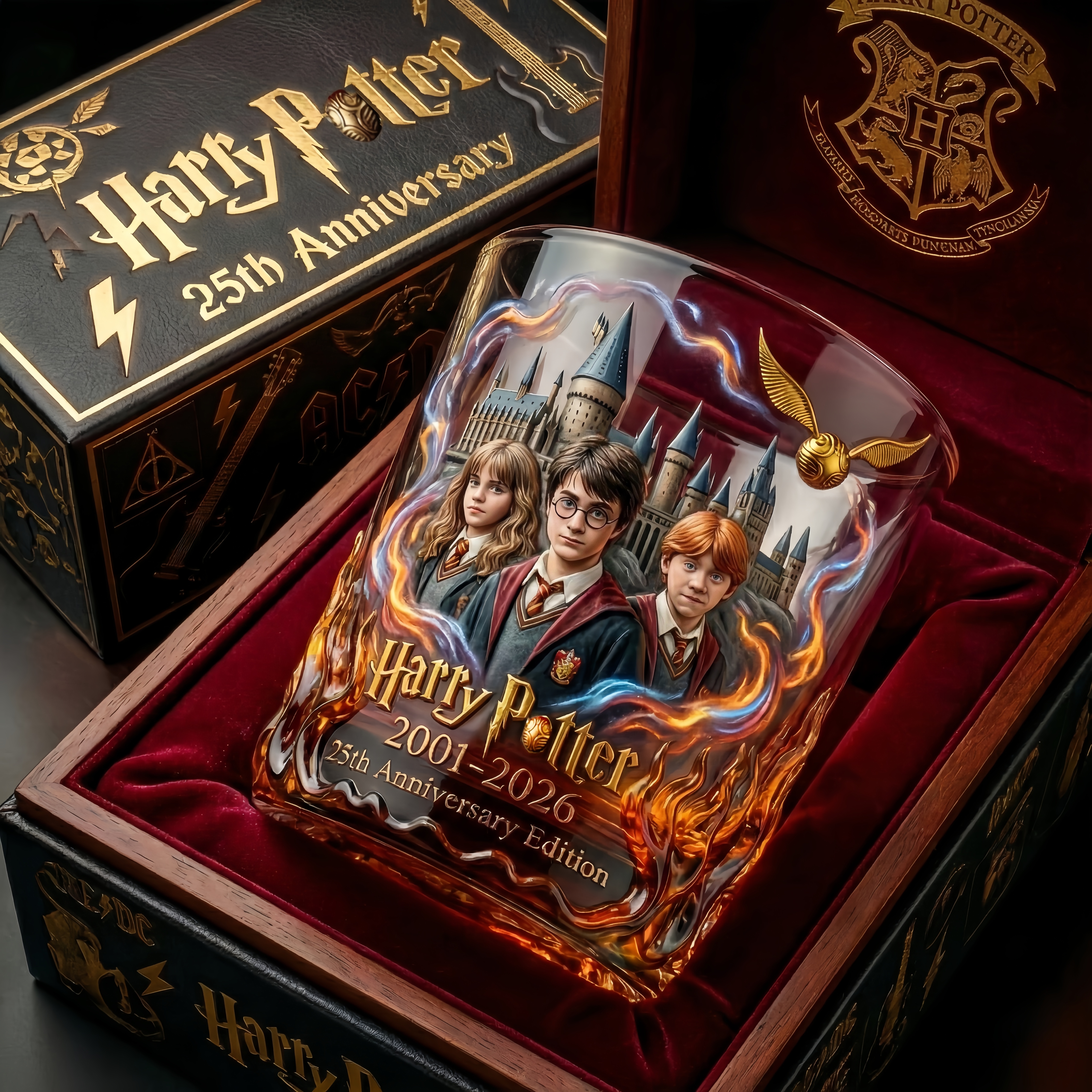 Harry Potter 25th Anniversary Commemorative Whiskey Glass
