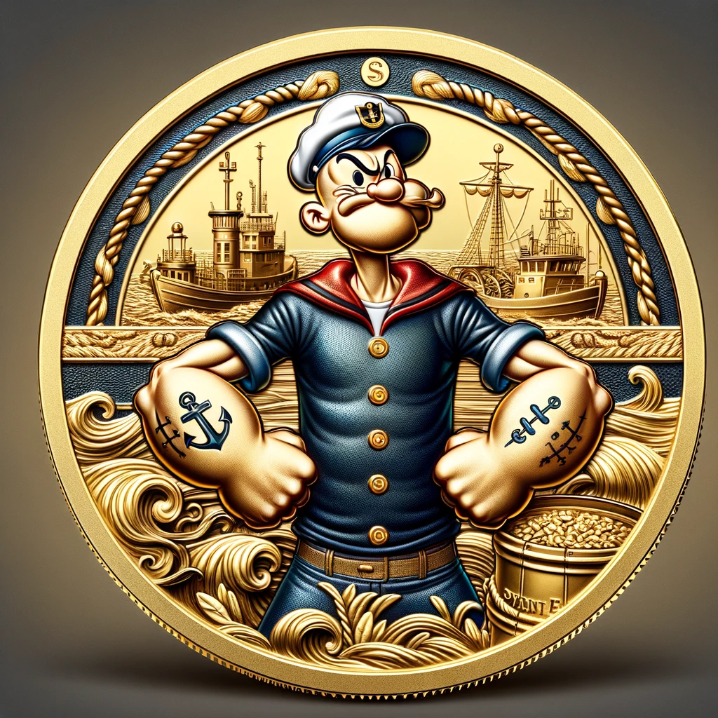 The Sailor Man Souvenir Coins