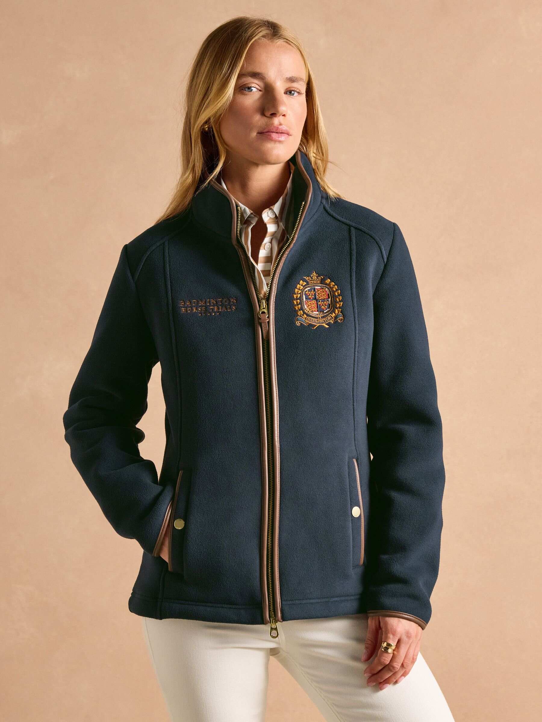 Official Badminton Navy Heritage  Fleece
