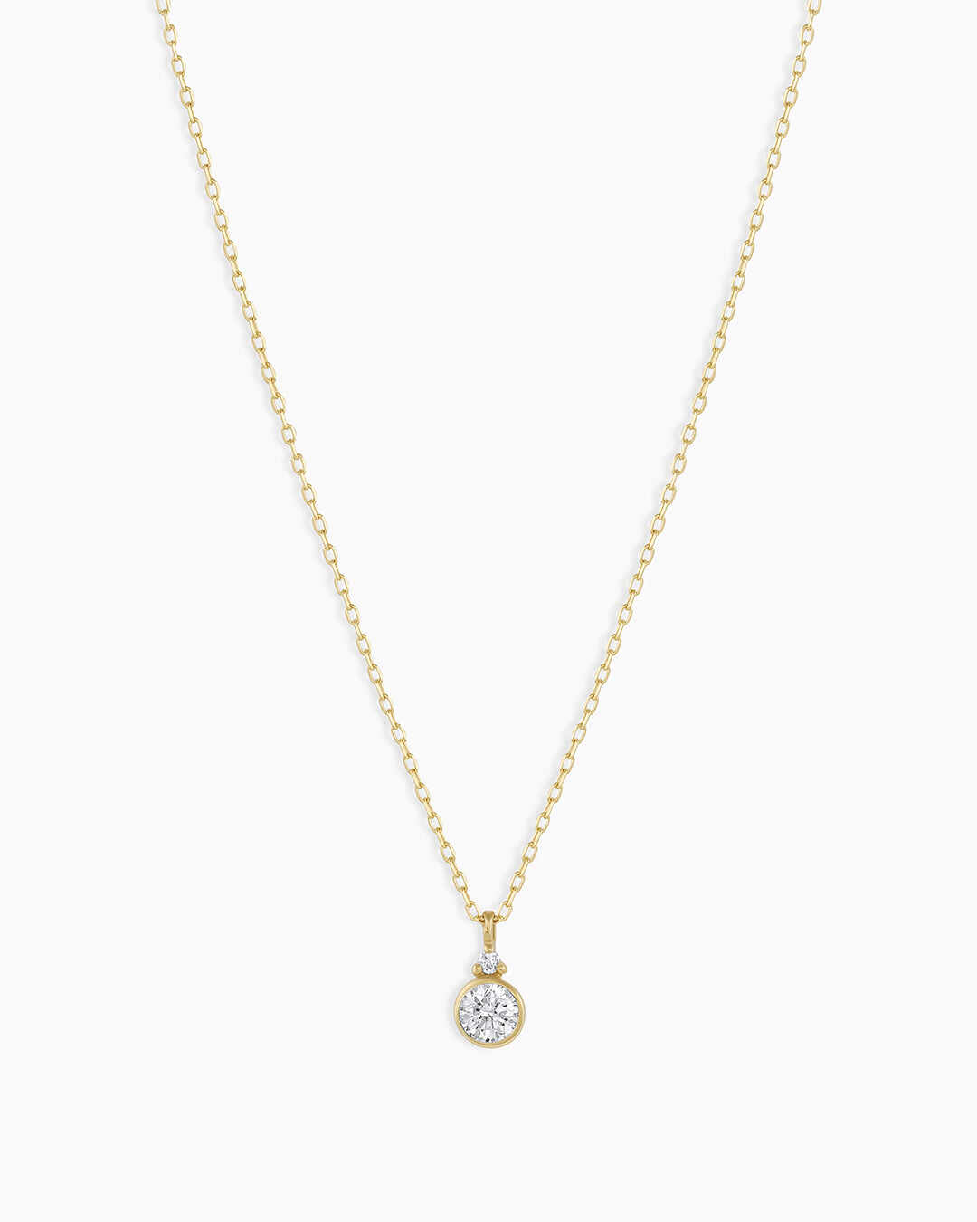 14k Gold Birthstone Necklace